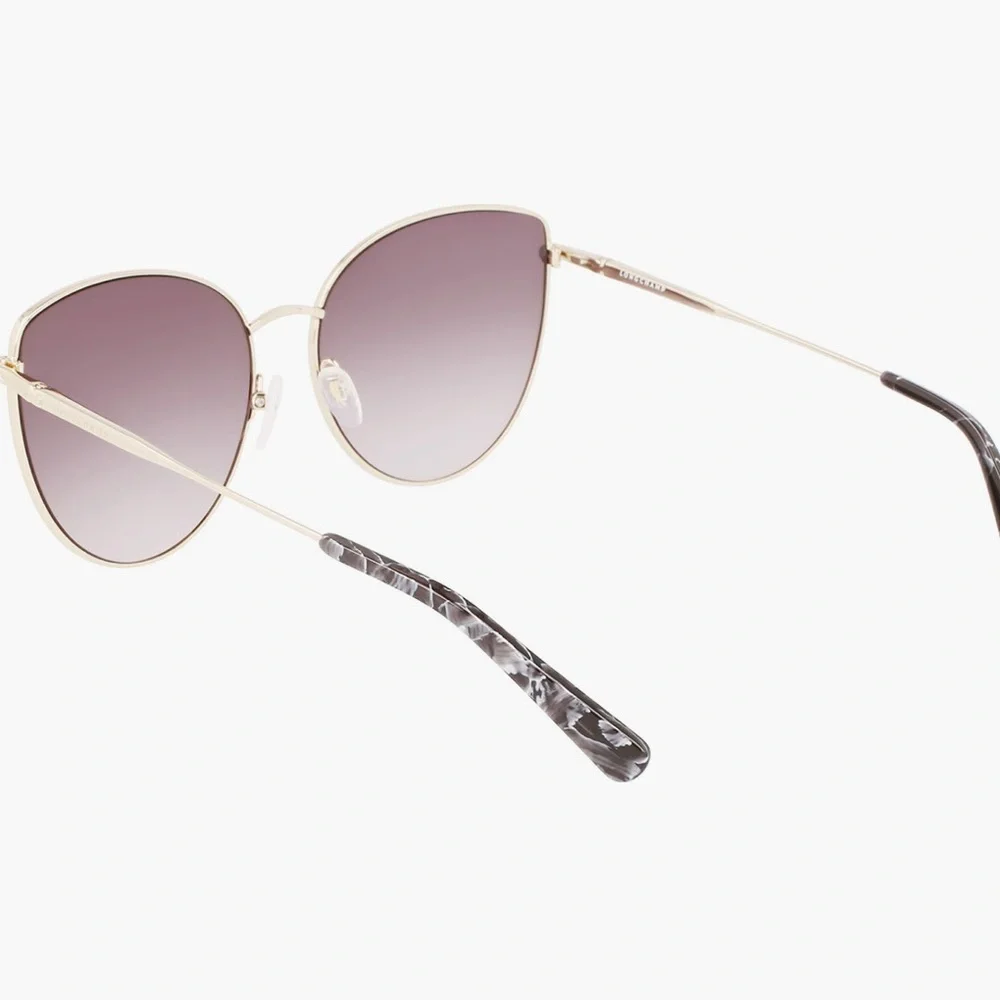 Longchamp Black and Gold Sunglasses - Picture 6 of 12